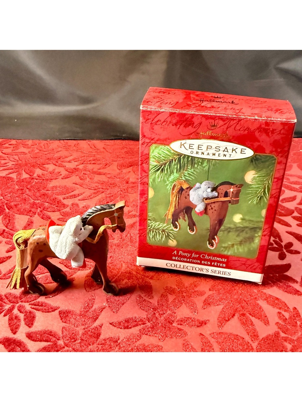 Pony for Christmas - Hallmark Keepsake Ornament - 2001 - 4th in Series